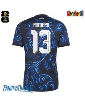 Argentina Cristian Romero #13 Tricou Fotbal Replică Mondial 2026 Barbati Deplasare